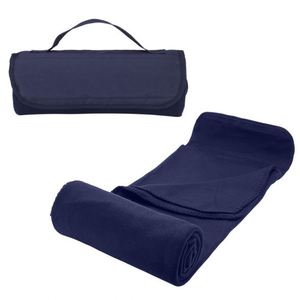 Couverture de stade sportive personnalisée en tissu polaire doux et portable avec sangle de transport - Product Image 2