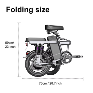 VTT à suspension intégrale, frein à disque 7 vitesses, VTT de 16 pouces, vélo <span class=keywords><strong>pliant</strong></span>, <span class=keywords><strong>prix</strong></span> attractif - Product Image 6