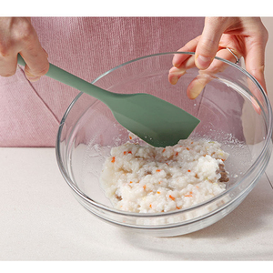 Spatola Multiuso in Silicone Ecologico, Resistente al Calore, Flessibile, Lavabile in Lavastoviglie, Adatta al Forno, Utensile per Pasticceria - Product Image 5