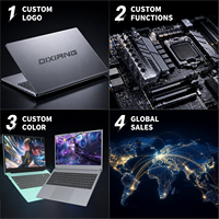 Laptop Aziendale 15.6 Pollici All'Ingrosso, Intel Core I7 6600U 6a Gen, FHD IPS 1080P, 16GB RAM, 512GB SSD, per Lavoro e Studio, PC Portatile