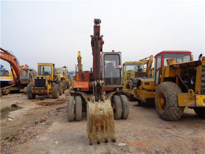 Hitachi — mini pelle à roues ex60, excavateur Original du japon, hitachi ex60 ex100 ex120 ex200 - Product Image 6