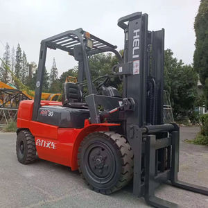 Chariot élévateur à fourche d'occasion, chariot élévateur diesel d'occasion Heli CPCD30 CPCD100 3 TONNES avec moteur ISUZU à vendre, capacité 7/10 tonnes - Product Image 1