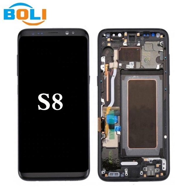 ORIGINAL 5.8'' S8 Display Screen for SAMSUNG Galaxy S8 S8 Plus Lcd Screen Replacement for samsung S8 LCD Touch Screen with FRAME