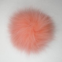 Pompons / Boules en fourrure de renard haute qualité, colorés, écologiques, vente en gros d'usine, taille 10 cm
