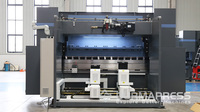 مكبس هيدروليكي كهربائي CNC طراز DA66S بقوة 250 طن وطول 3200 مم مع 7+1 محاور لثني المعادن الصناعية ومعالجة الفولاذ