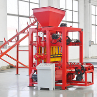 Machine à blocs de béton QT4-26, prix compétitif, machine manuelle de fabrication de briques autobloquantes