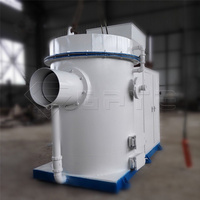 Calentador de gallinero de biomasa industrial Máquina de quemador de aserrín y pellets de madera con componente de motor central