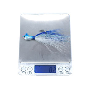 SEASKY 1/4oz Sinking <strong>Jigs</strong> Bass Small Mouth Fishing <strong>Jig</strong> Head 7g <strong>Bucktail</strong> Metal Lure - Product Image 4