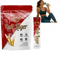 Aeglwell Poudre d'électrolytes sans alcool Pale Lager 30 sachets individuels Boisson d'hydratation sportive OEM ODM