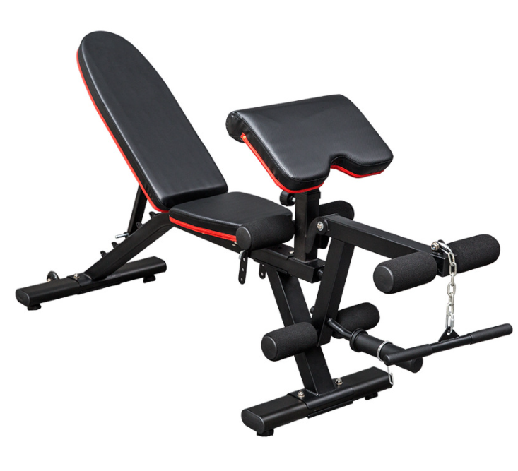 Adjustable Weight Bench Perfect for Sit-Ups and Biceps Training