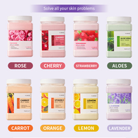 Masque en poudre de gelée Vshell, vitamine C, anti-rides, anti-âge, hydratant, éclaircissant, masque facial pour femme, tous types de peau