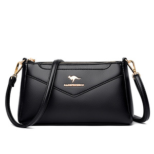 Fashion <b>Small</b> Crossbody Bag Large Capacity Shoulder Bag Soft PU Leather Women's Handbag Design Messenger Bag <b>Shopping</b> Lady Purse - Product Image 2