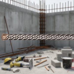 Foret SDS Max Elite 4 coupes pour maçonnerie et béton, emballage individuel sous blister - Product Image 3