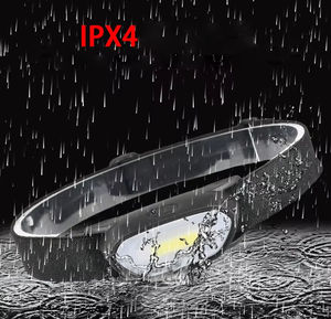 Lampe frontale étanche à 3 modes <span class=keywords><strong>Bandeau</strong></span> réglable pour camping en plein air Course à pied Cyclisme Pêche Lampe de poche - Product Image 4