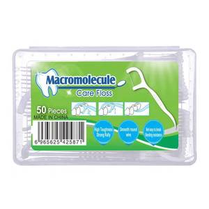 Lot de 50 cure-dents à fil dentaire en boîte anglaise, cure-dents à fil dentaire en polymère haute performance, cure-dents, fil dentaire pour le nettoyage des dents - Product Image 3