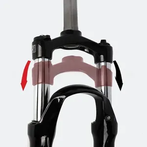 Pièces de vélo de randonnée de haute qualité, fourche avant à suspension pneumatique - Product Image 3