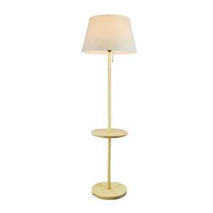 Lampade in legno Lampe au sol <span class=keywords><strong>Wood</strong></span> Nature decora l'illuminazione del pavimento della casa Base in legno lampada da terra TC paralume in tessuto illuminazione del soggiorno - Product Image 5