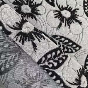 Оптовая продажа 100% высококачественной полиэстеровой ткани тафта, устойчивой к усадке, эластичной, однотонной, с возможностью нанесения индивидуального рисунка, для обивки и штор. - Product Image 5