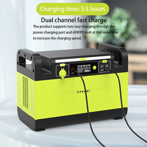 <span class=keywords><strong>CTECHi</strong></span> 1500W Électrique Portable UPS LiFePO4 Station D'alimentation Générateur Solaire LITHIUM Batterie Maison Camping Alimentation De Secours - Product Image 3