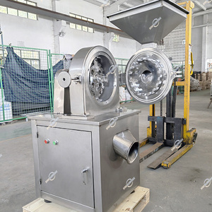 Công nghiệp đông lạnh điện phổ micron nghiền Kẹo Nâu đóng băng Muối đường bột Máy xay Máy mài - Product Image 4