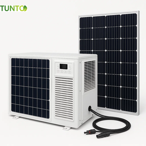 Trung Quốc Nhà Máy Giá 4000btu 6000btu 9000BTU 12000BTU 24VDC <span class=keywords><strong>48V</strong></span> R32 cửa sổ gắn năng lượng mặt trời điều hòa không khí với năng lượng mặt trời hệ thống - Product Image 1