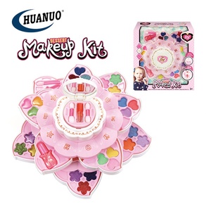 Kit Trucco per Bambine, Gioco di Ruolo, Set Cosmetico con Fiori, Regalo di Trucco per Bambini - Product Image 1