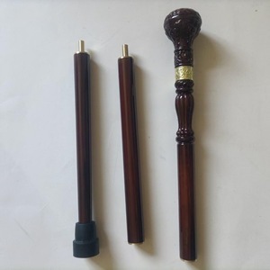 ไม้เท้าหัวกลมแกะสลักจากไม้เนื้อแข็ง Fiage ขนาด 90-95 ซม. สำหรับสุภาพบุรุษ - Product Image 3