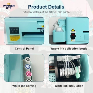 A3 Kỹ Thuật Số T-Shirt Máy In Nhỏ Dtf 30Cm impresora Roll-to-Roll Máy In Điều Kiện Mới - Product Image 2
