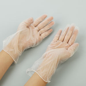 Luvas de Vinil Descartáveis Sem Pó YINGMED Adequadas - Product Image 2