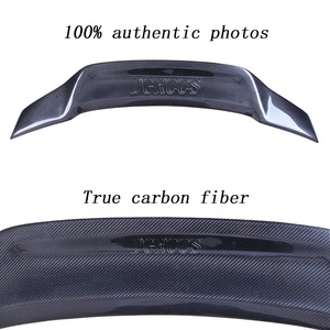 A3 S3 RS3 8V ชุดแต่งภายนอกรถยนต์หรูหรา รุ่น R คาร์บอนไฟเบอร์ สปอยเลอร์หลัง ปีกหลังคา ปี 2013-2020 - Product Image 2