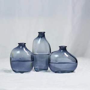 <span class=keywords><strong>Vases</strong></span> en verre minimalistes en gros pour décorations de table, parfaits pour les restaurants, les cloisons de bars à boissons froides et les cafés - Product Image 5