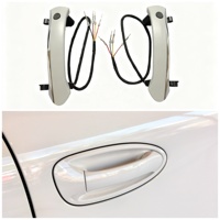 Nouvelles poignées de porte de voiture en plastique + métal peint universelles, compatibles avec les Panamera 2010-2016, garantie 1 an, OE 97053796100/97053796200