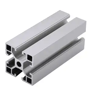 Supports d'extrusion Profil industriel en aluminium Fabricant 4040 T Track V Slot Extrusion 6000 Series