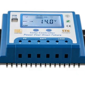 Contrôleur solaire 40a personnalisé 12V/24V contrôleur de charge de batterie solaire hors réseau contrôleur solaire PWM - Product Image 4