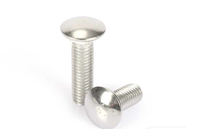 Mass Customization Stainless Steel Bolt And Nut Din603 M6 M8 M10 M12 Carriage Bolt Screw Fasteners