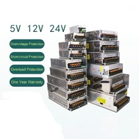 Alimentation à découpage 5V 12V 24V 36V 42V 1A 2A 3A 5A 6A 8A 10A 15A 20A 30A 40A 50A pour driver LED et transformateur de puissance industriel