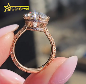 Anello solitario 10K 14K 18K oro giallo taglio 5ct IGI rapporto laboratorio diamante CVD anello di diamanti <span class=keywords><strong>per</strong></span> <span class=keywords><strong>la</strong></span> <span class=keywords><strong>festa</strong></span> <span class=keywords><strong>della</strong></span> <span class=keywords><strong>mamma</strong></span> delle donne - Product Image 4