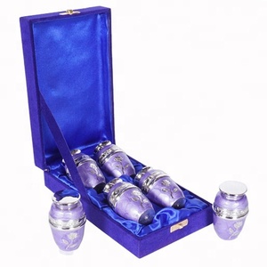 Recuerdo de metal de estilo europeo para aplicación de cenizas de cremación de bebés - Product Image 1