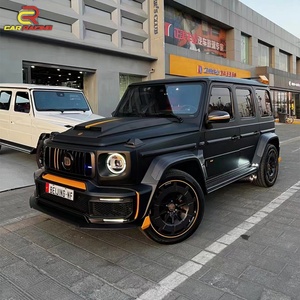 Kit carrosserie en carbone sec de style R pour mise à niveau W464 G63, lèvre de pare-chocs avant, pièces automobiles pour Mercedes-Benz Classe G G Wagon W463A - Product Image 6