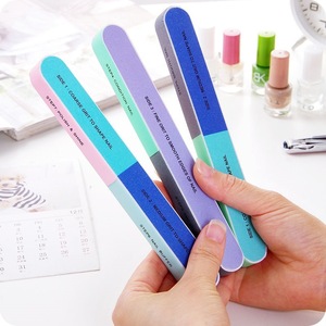 Lima de uñas multifuncional de forma rectangular, herramienta de pulido de seis lados para hombres y mujeres, pulidor de uñas, cuidado paso a paso. - Product Image 4