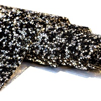Feuille de cristal en résine brillante de 24*40cm avec autocollant de colle feuille de strass arrière auto-adhésive pour vêtements sac chaussures