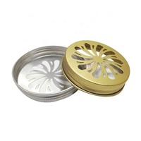 Couvercle de bouteille transparent 68 400, couvercle métallique en Aluminium, capuchons à vis avec différents Design