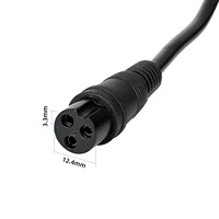 Chargeur rapide 60V-67.2V 10A, prise GX16, prise européenne avec connecteur à 3 broches, transformateur EU US, adaptateur d'alimentation universel pour éclairage