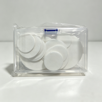 Cercle de papier comestible YY blanc et rose 3.8 5 8cm pour la fabrication de fleurs de gâteau, outil de décoration, décoration de mariage, papier azyme comestible