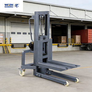 WGZN Forklift Listrik Kecil Pengangkat Kargo <span class=keywords><strong>Mini</strong></span> 300kg Truk Derek Portabel - Product Image 2
