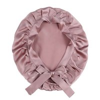 Penjualan Terlaris 100% Sutra Mulberry Murni Buatan Tangan Bernapas Topi Tidur untuk Penggunaan di Rumah Lapisan Tunggal Model Pullover