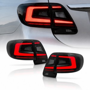 <b>LED</b> Tail <b>Lights</b> for Toyota Corolla 2011-2013 Sequential Turn Signal Brake Reverse Running Lamps Smoke Lens - Product Image 1
