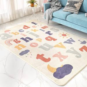 Dessin animé enfants <span class=keywords><strong>tapis</strong></span> mignon <span class=keywords><strong>tapis</strong></span> antidérapant ramper <span class=keywords><strong>tapis</strong></span> de jeu pour chambre d'enfants salon Alphabet <span class=keywords><strong>arc</strong></span>-<span class=keywords><strong>en</strong></span>-<span class=keywords><strong>ciel</strong></span> <span class=keywords><strong>tapis</strong></span> - Product Image 2