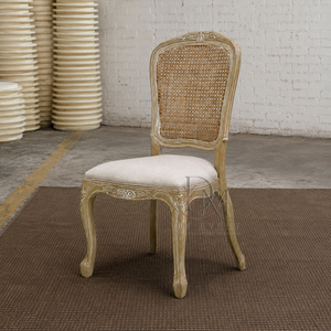 Carved Cane Back Wood Wedding <b>Chair</b> Upholstered Banquet <b>Chair</b> for Wedding Receptions Event Venues and Wholesale - Product Image 2