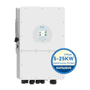 Inversor Híbrido <span class=keywords><strong>Deye</strong></span> de 25KW <span class=keywords><strong>SUN</strong></span>-/25K-SG01HP3-EU-AM2 Trifásico con Protección BMS para Sistemas de Energía Solar Residenciales - Product Image 1